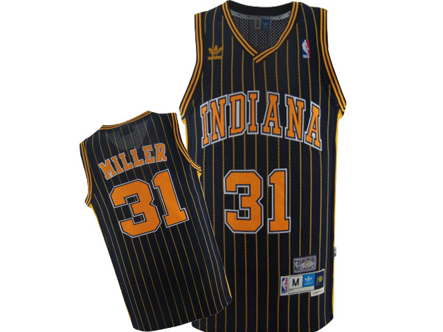 high quality NBA Indiana Pacers 31 Reggie-miller Retro Swingman Road
